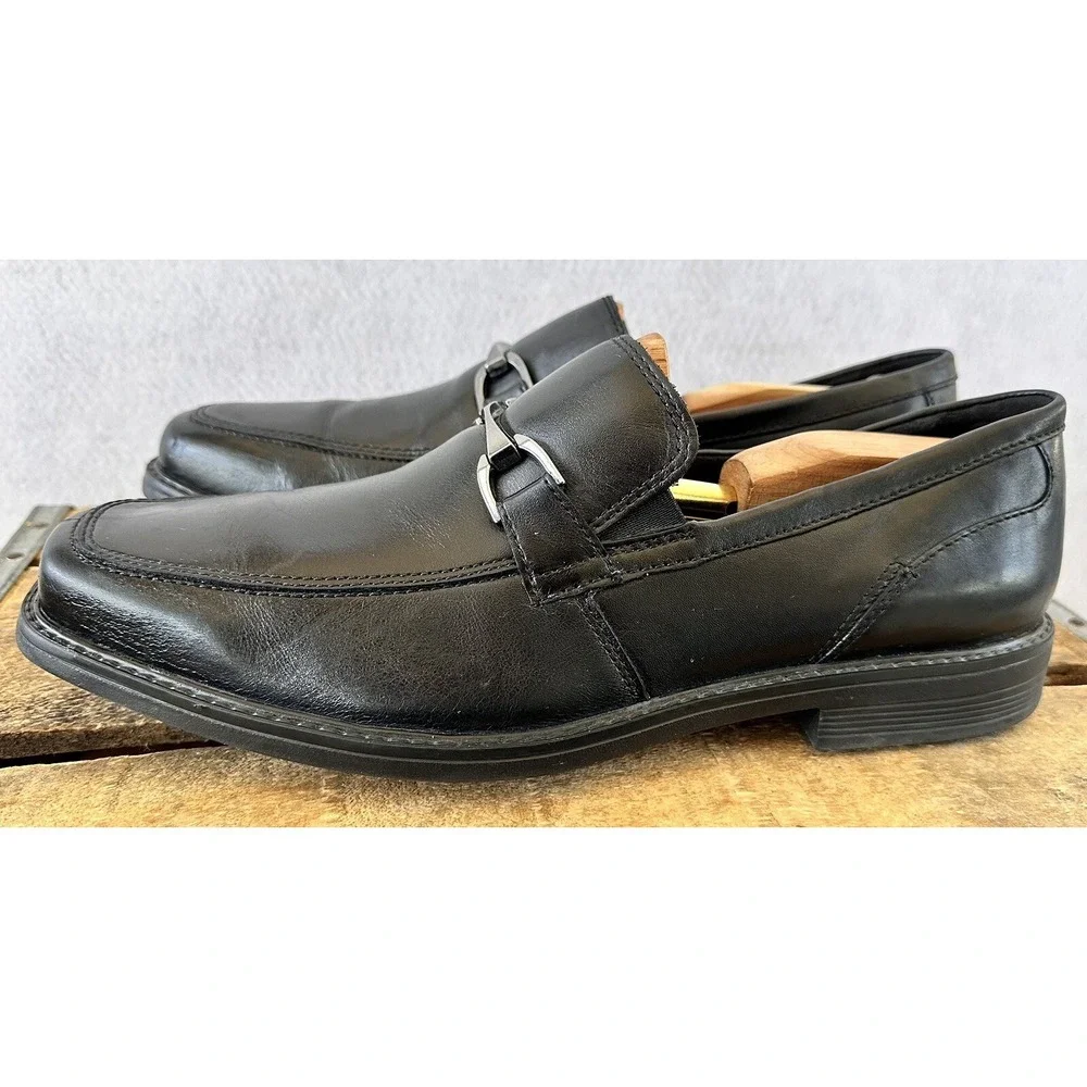 Bostonian Horsebit Black Dress Shoes Leather Business Office Men's 13 M